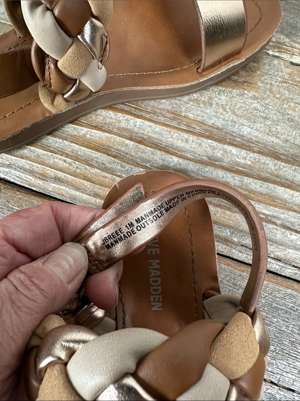 Steve Madden fit gold everyday