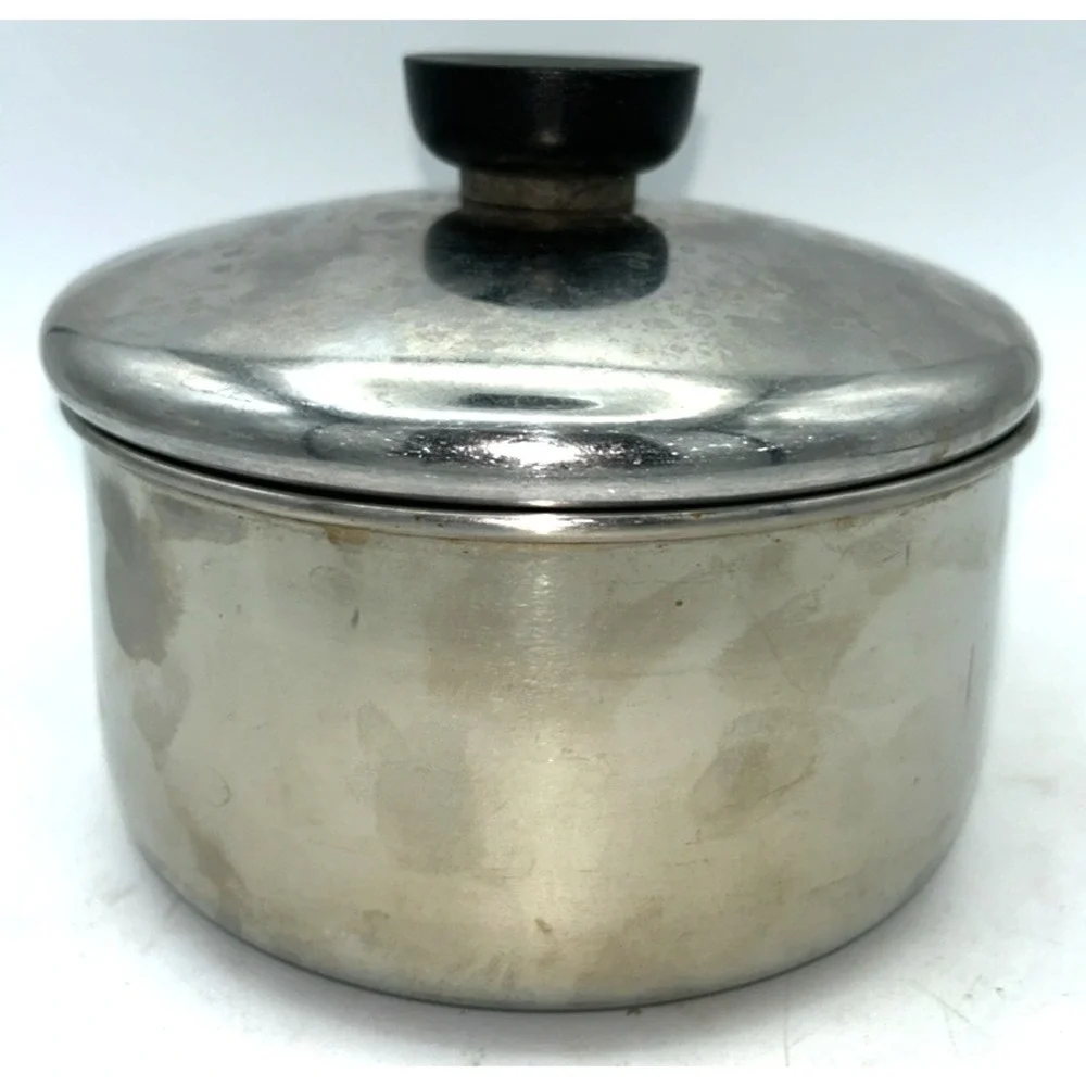 Revere Ware Stainless Steel Tri-Ply Bottom 1 Qt Saucepan W/Lid 96I. Clinton IL