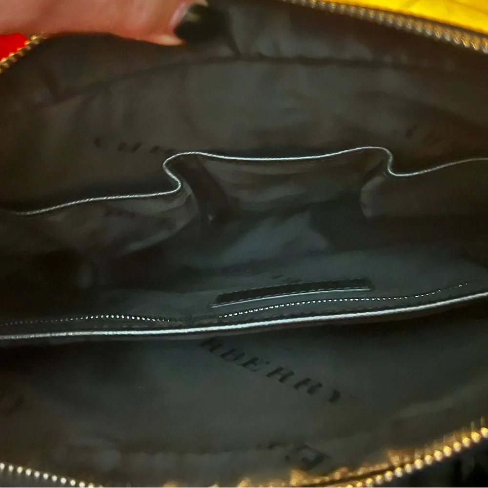 NWT Authentic Burberry London Nylon Newburg Small Briefcase