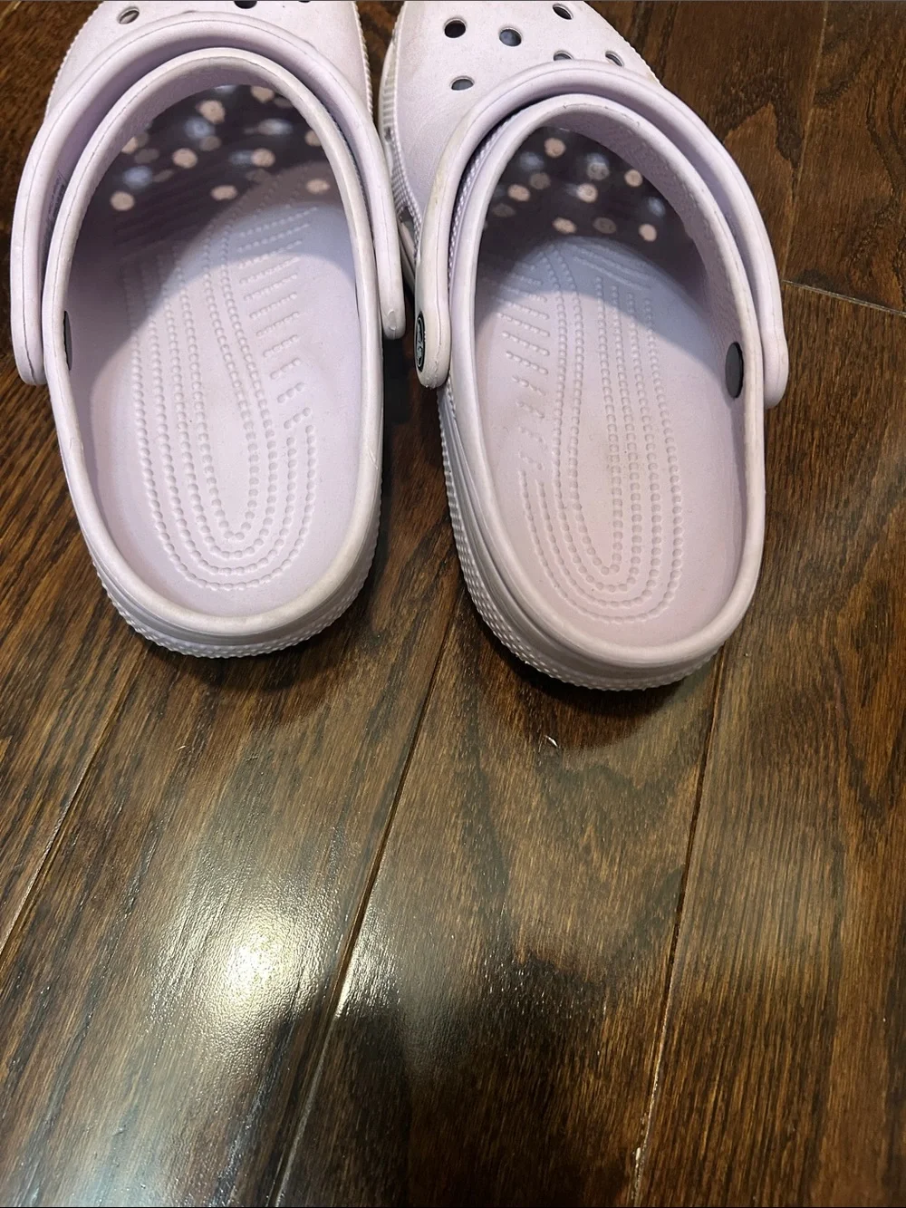 CROCS ventilated holes