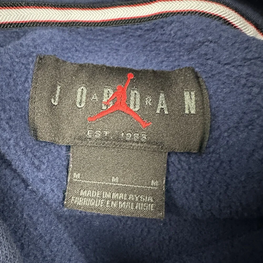 Jordan hoodie size
