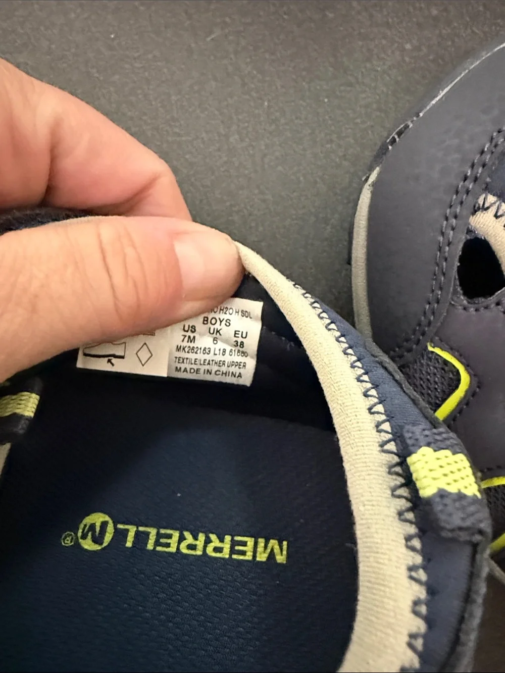 Merrell durable closed