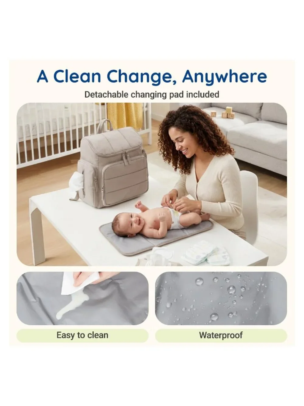 N/A diaper bag