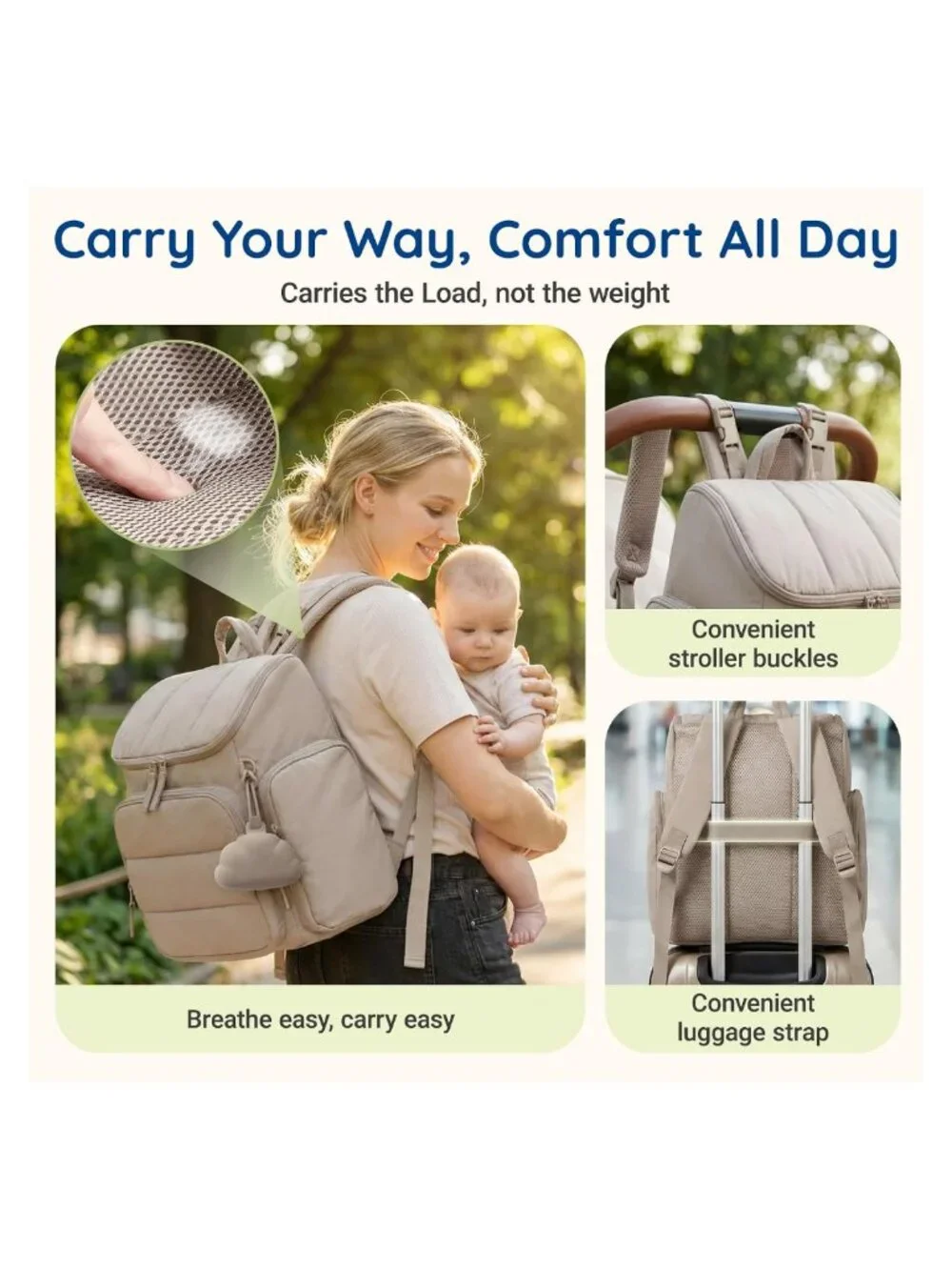 N/A diaper bag