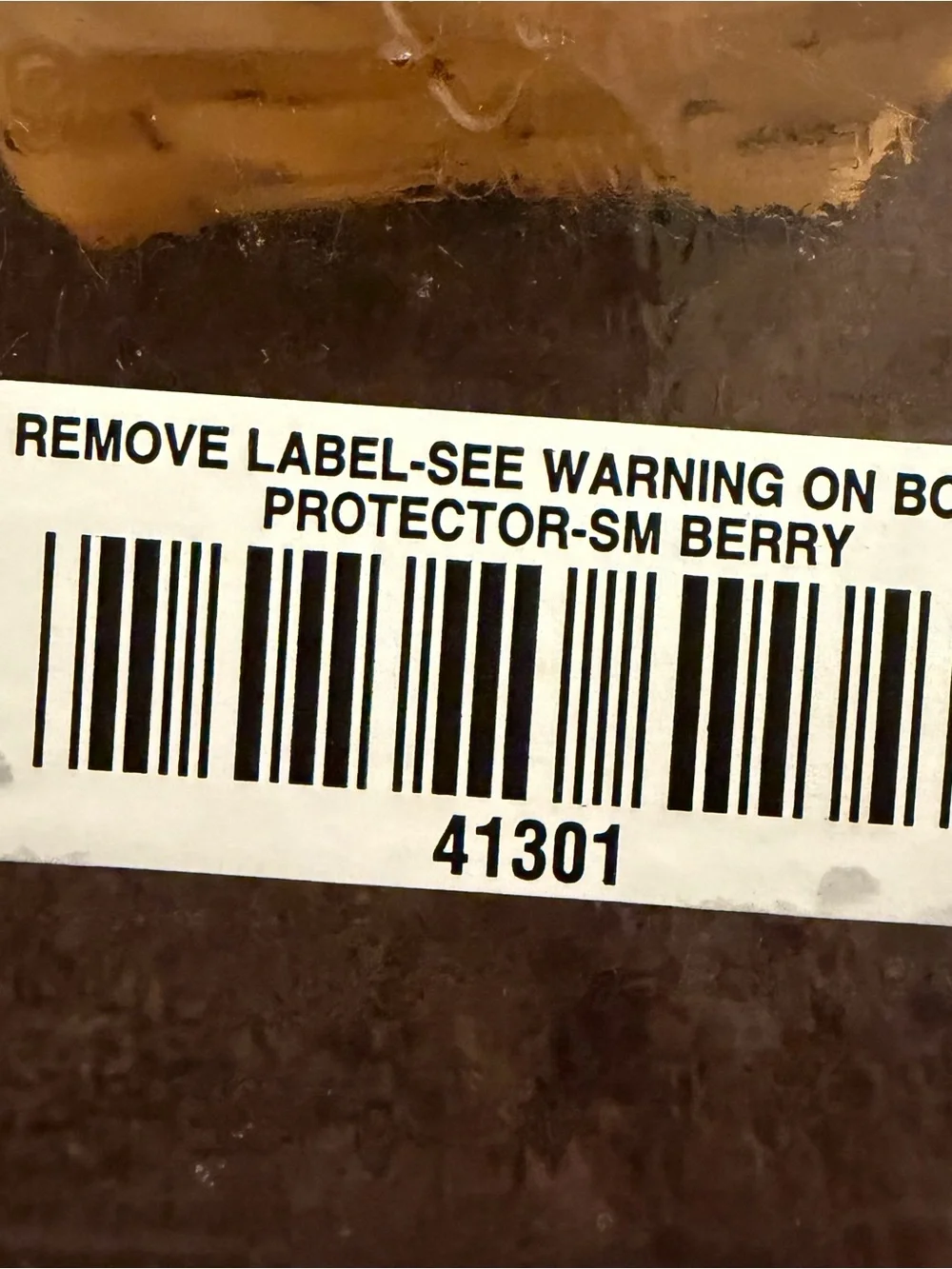 N/A plastic protector serving
