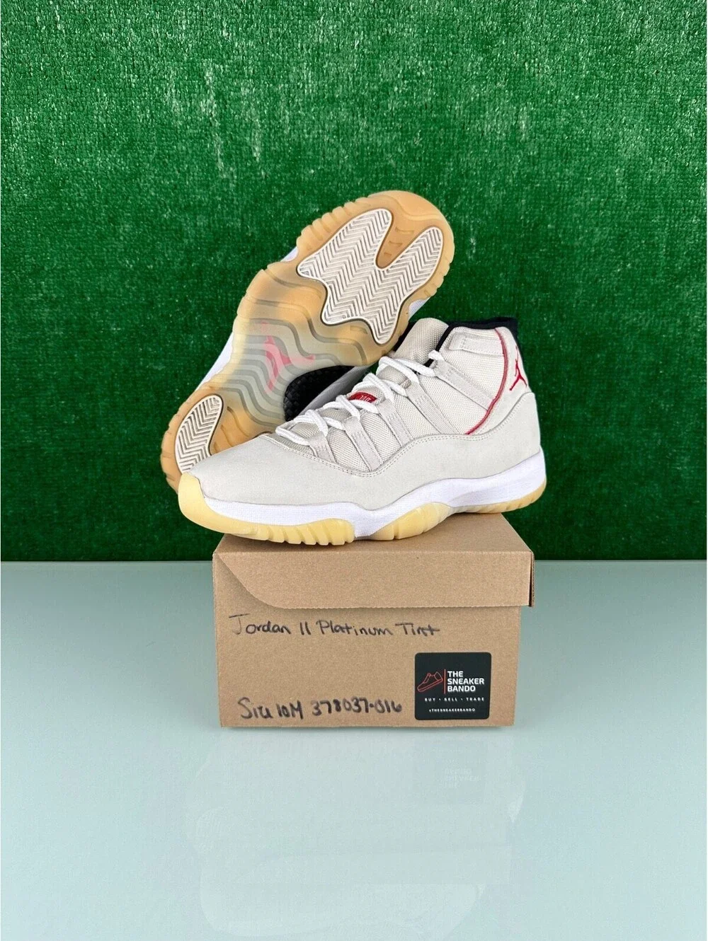 Size 10 - Air Jordan 11 Retro Platinum Tint