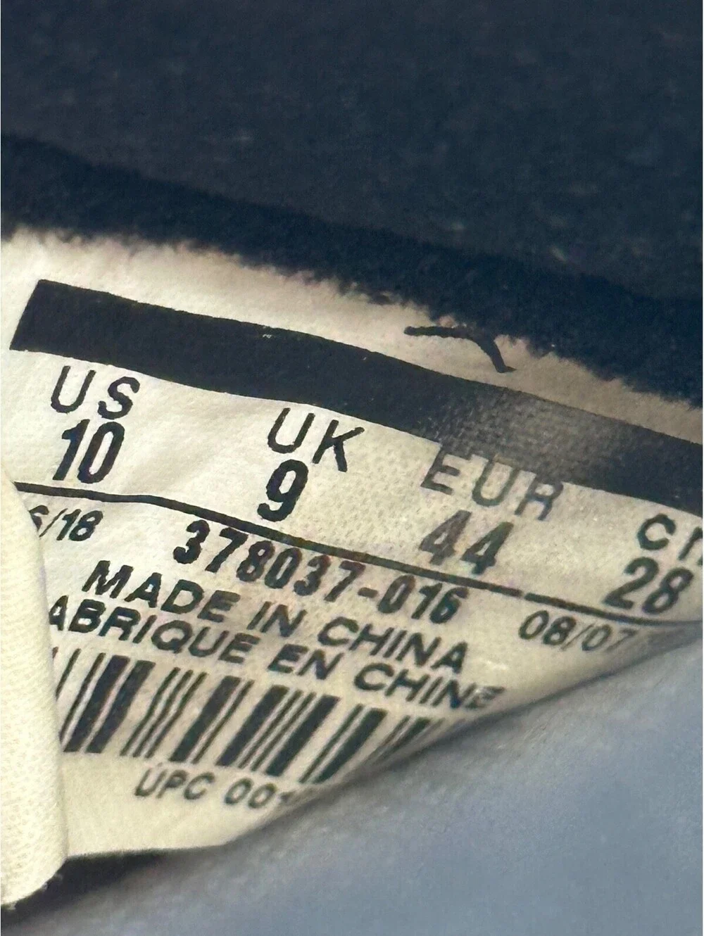Jordan size 10