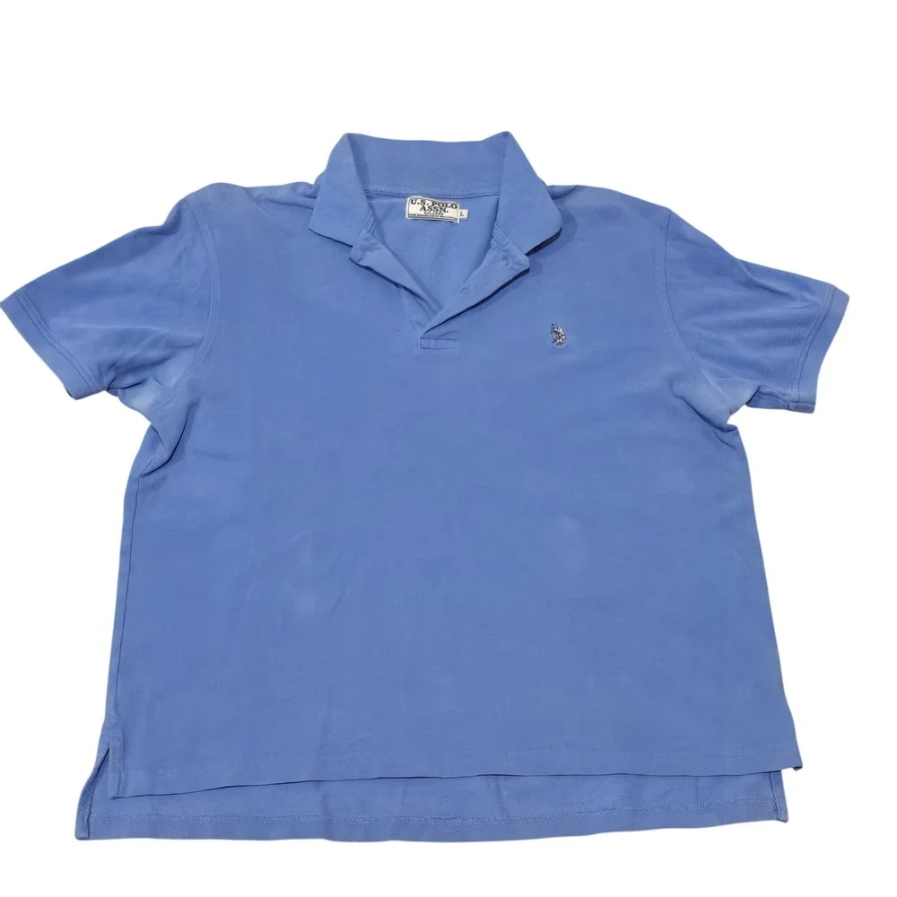 Polo Ralph‎ Lauren Polo Shirt Men's Large XL Blue Short Sleeve Polo