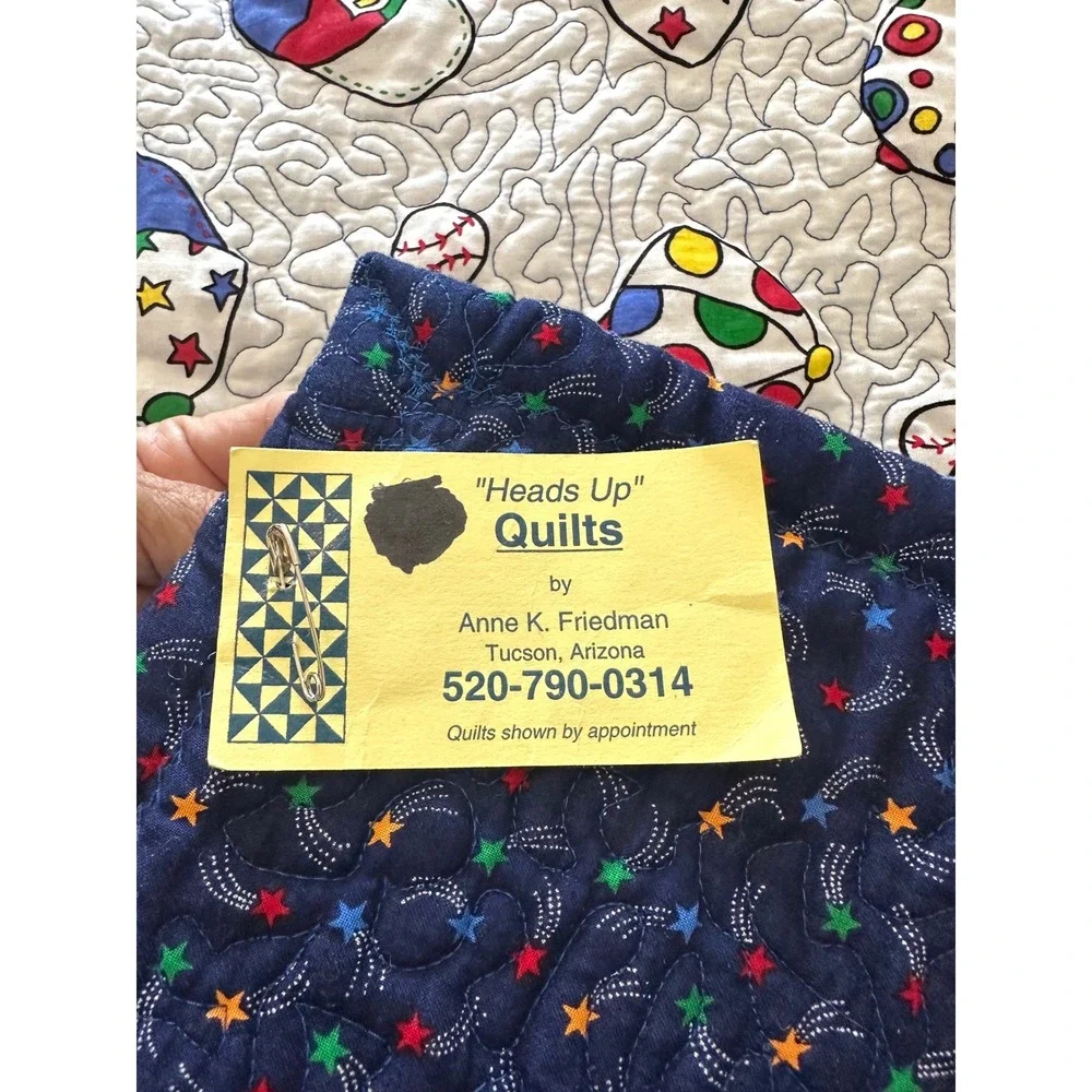 Heads Up Quilts handcrafted quilted
