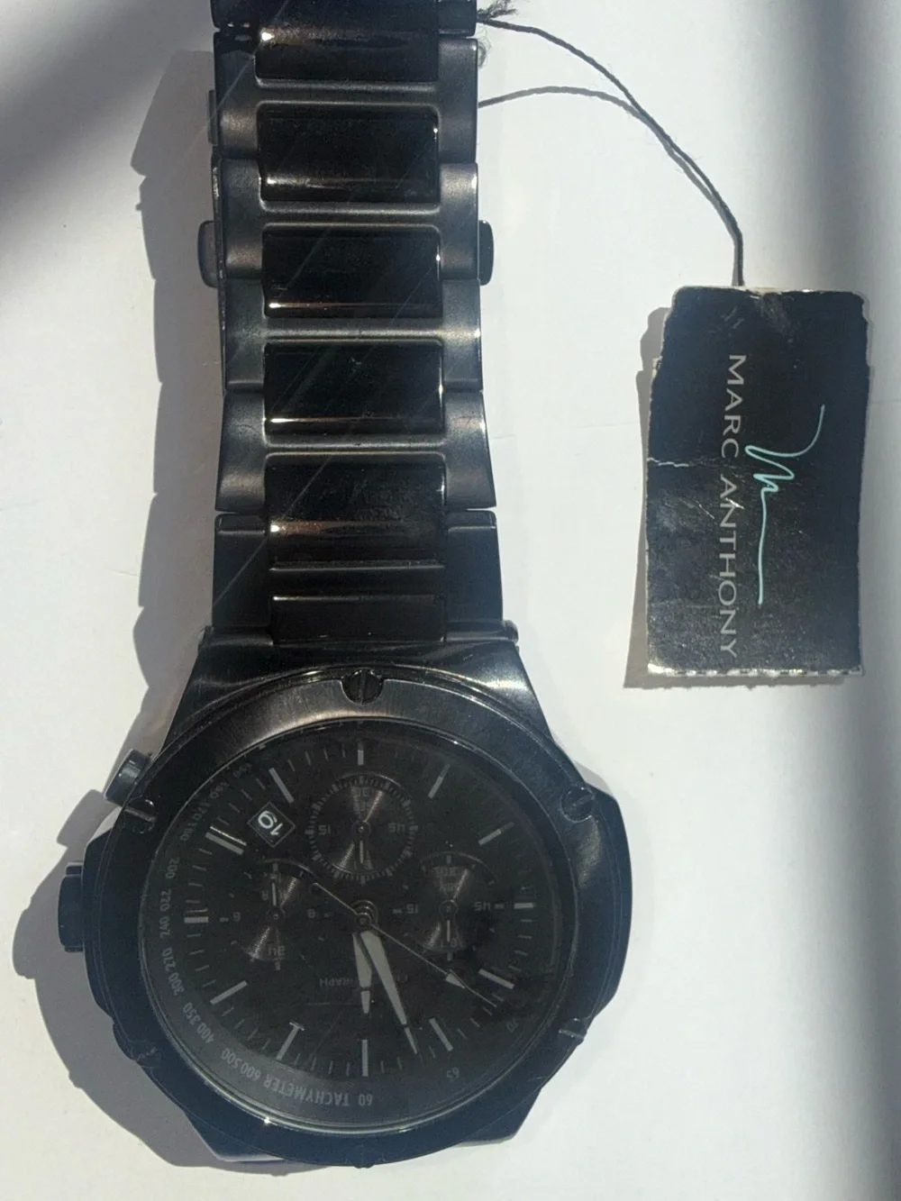 Marc Anthony FMDMA108 Men's Stainless Steel Analog Dial Quartz Wristwatch ROT213