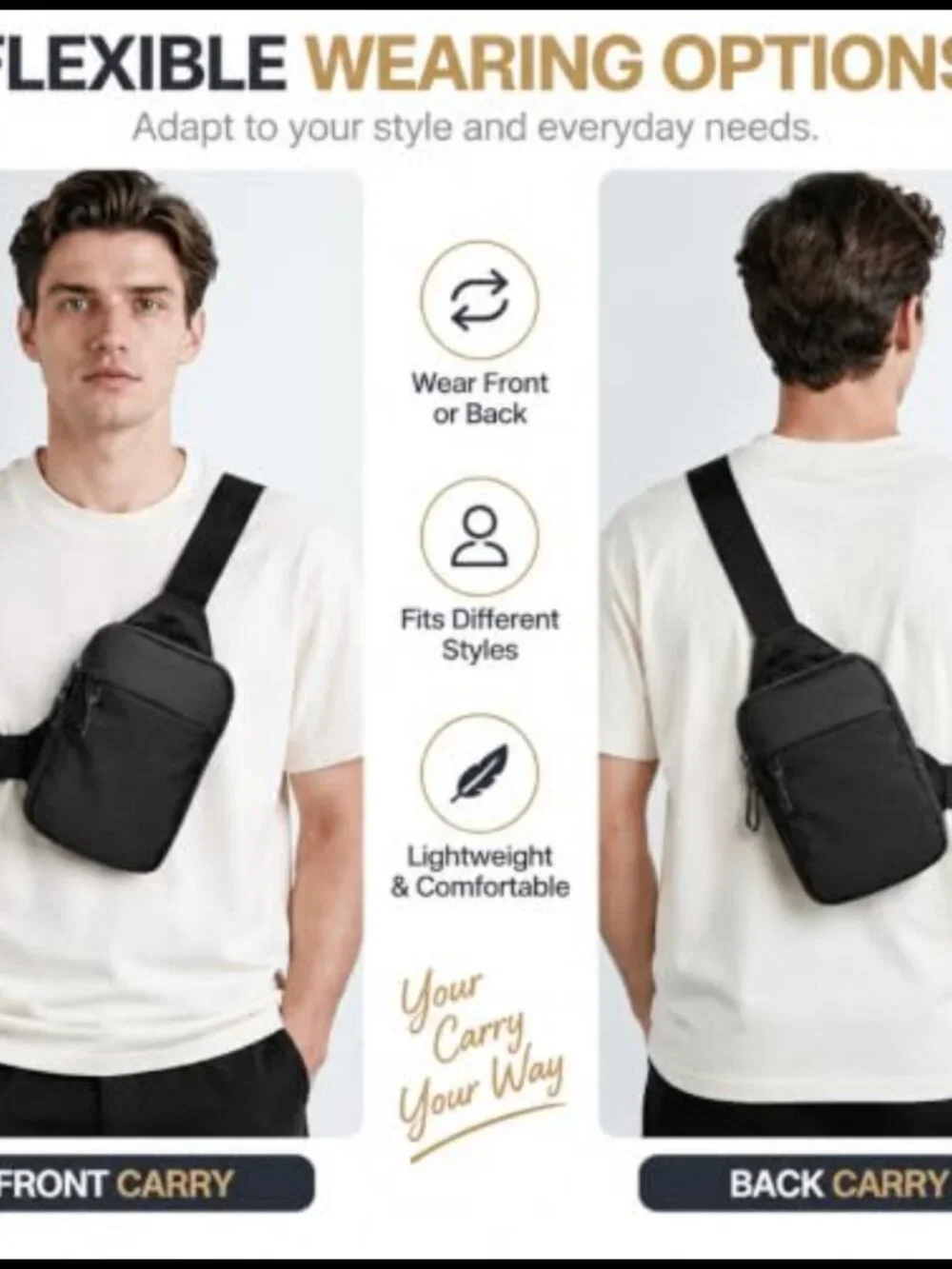 Mini Sling Bag Small Crossbody Phone Bag Travel Daily Carry