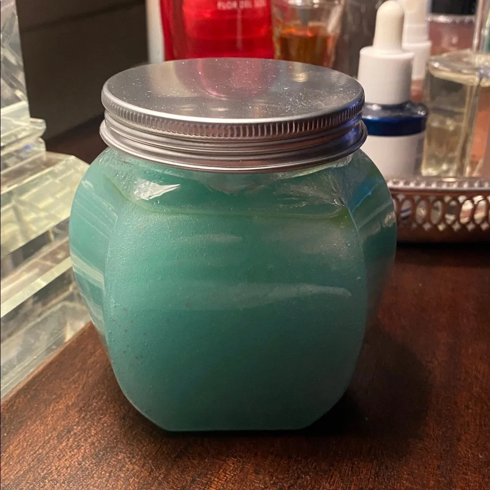 NWOT Lotus Sugar scrub with Shea, jojoba, coconut oil. 17 oz