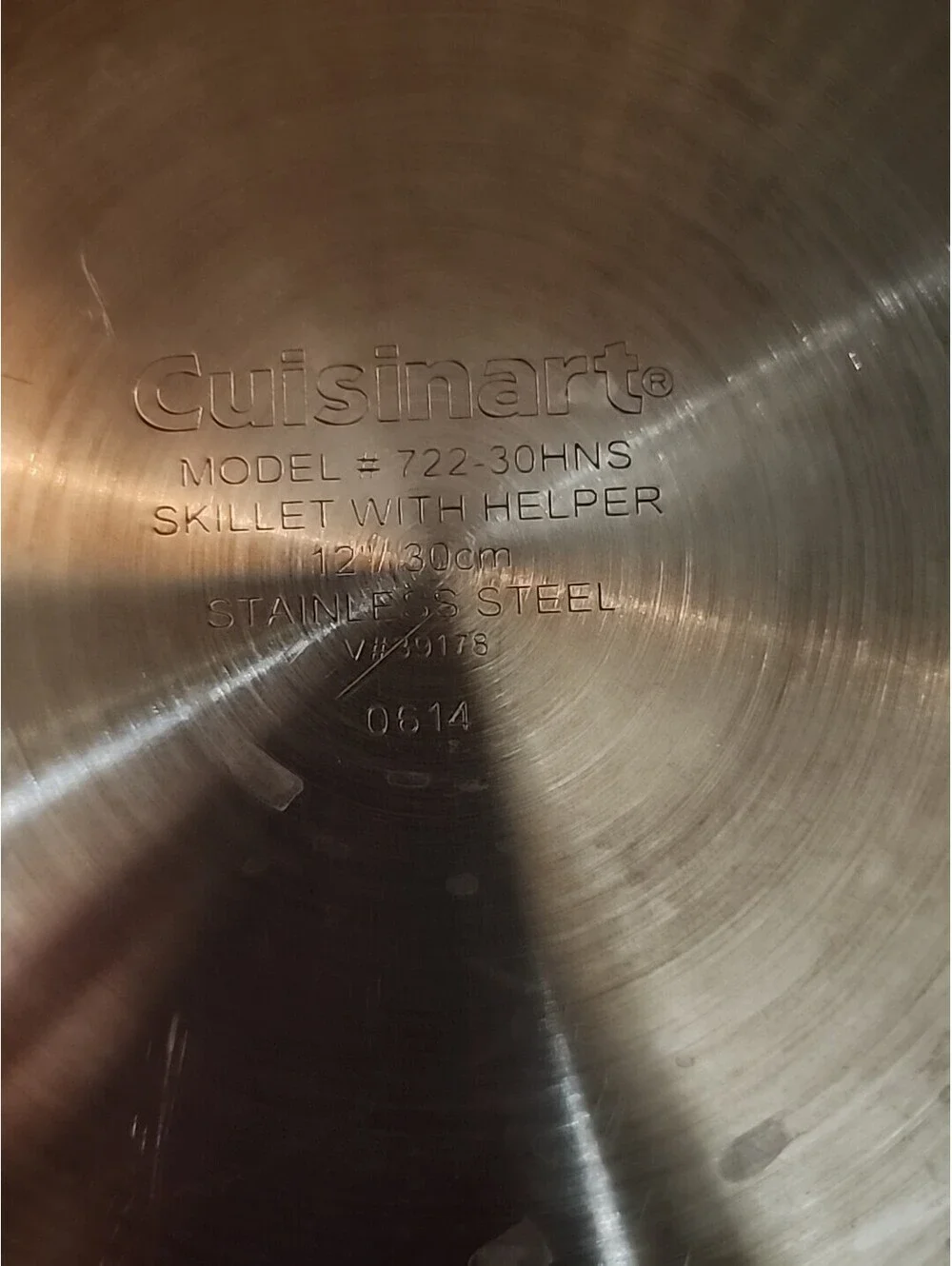 Cuisinart ~~722 used skillet