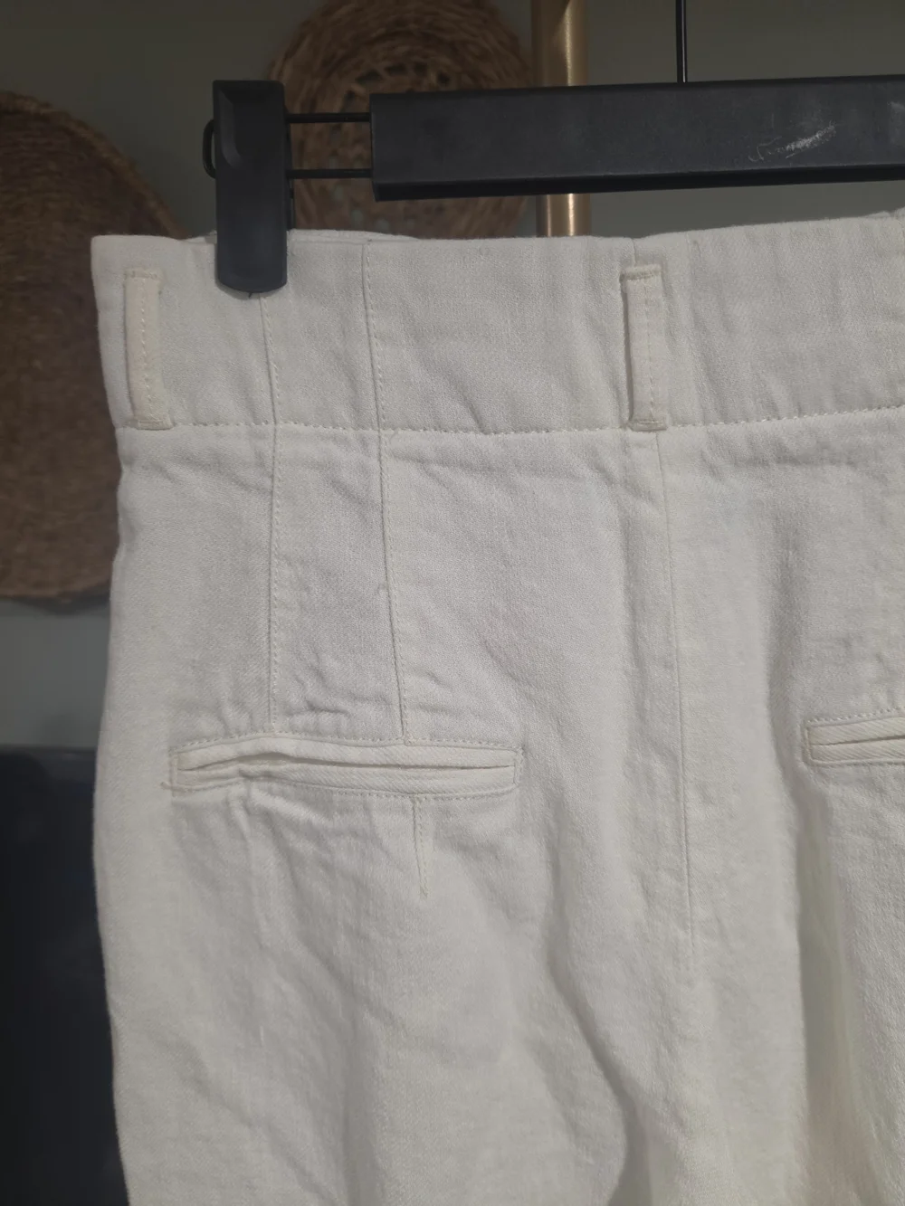 Zara ivory linen