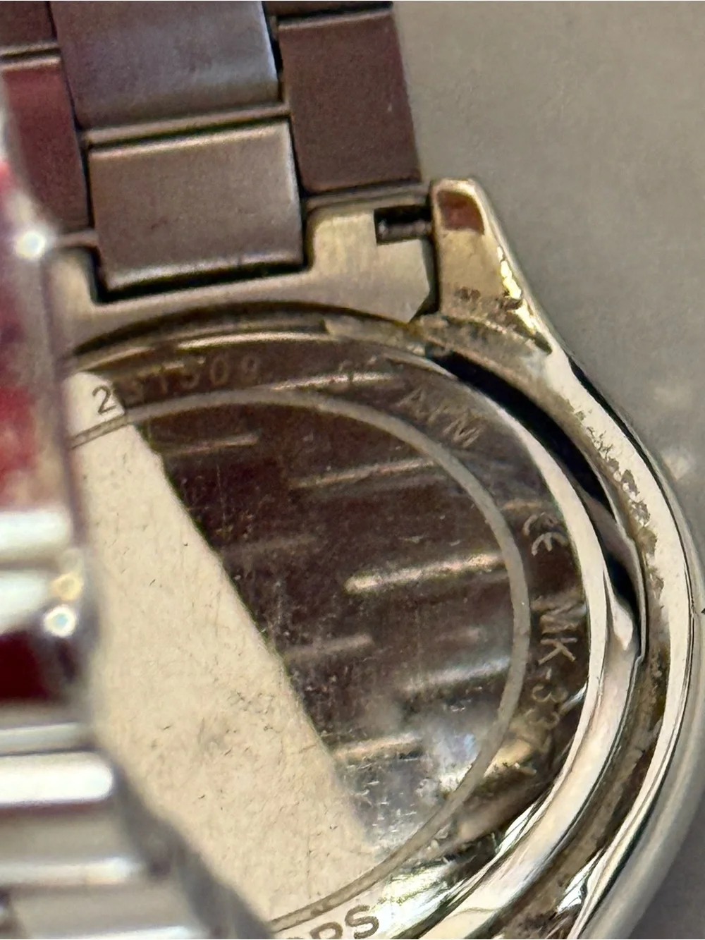 Micheal’s Kors silver wrist watch men’s