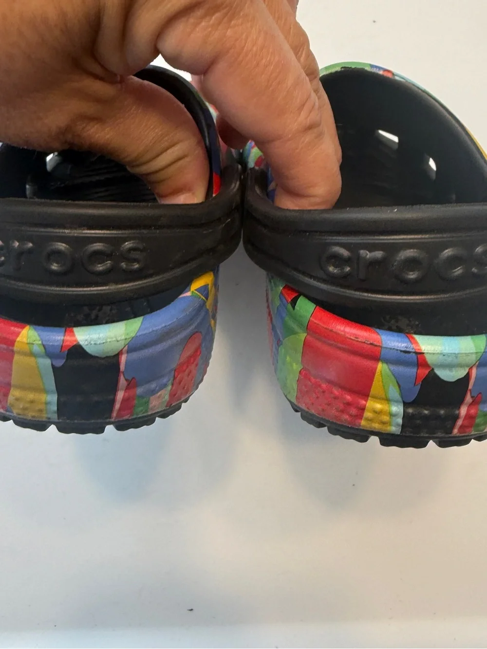 CROCS clogs ventilation