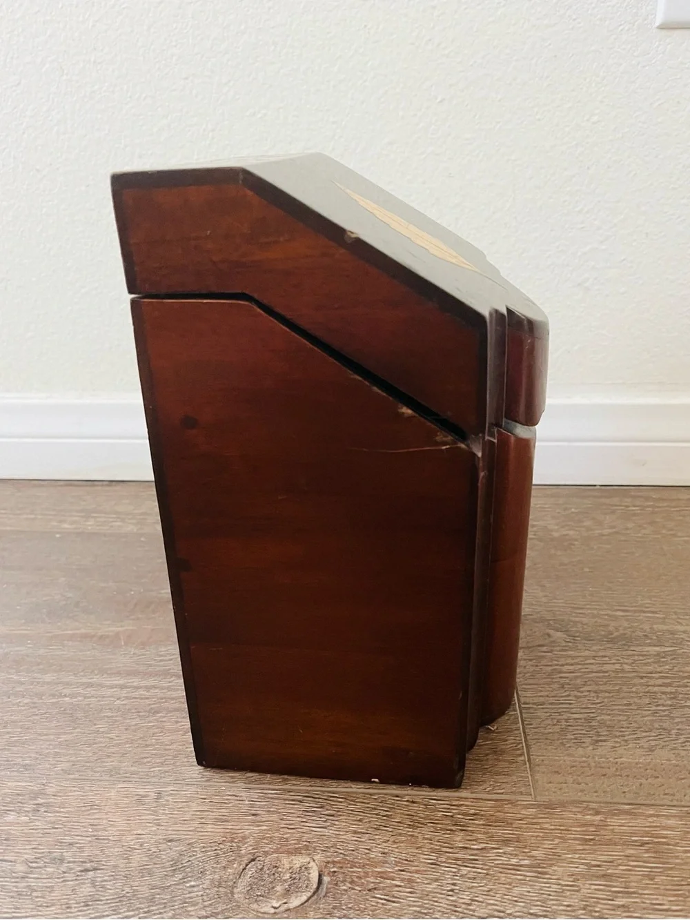 Georgian Style Mahogany Knife Box 19th. Century