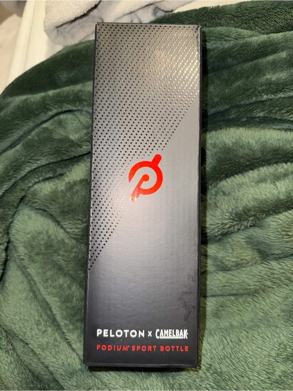 Peloton CamelBak Podium Chill Water Bottle Black NIB Cycling Bike Gym Accessory