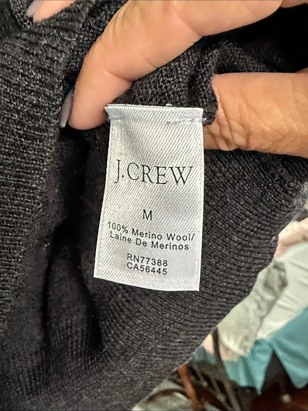 J. Crew crew merino