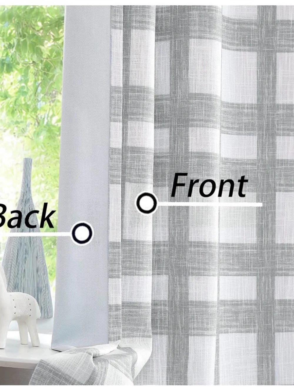 Uptown gray plaid