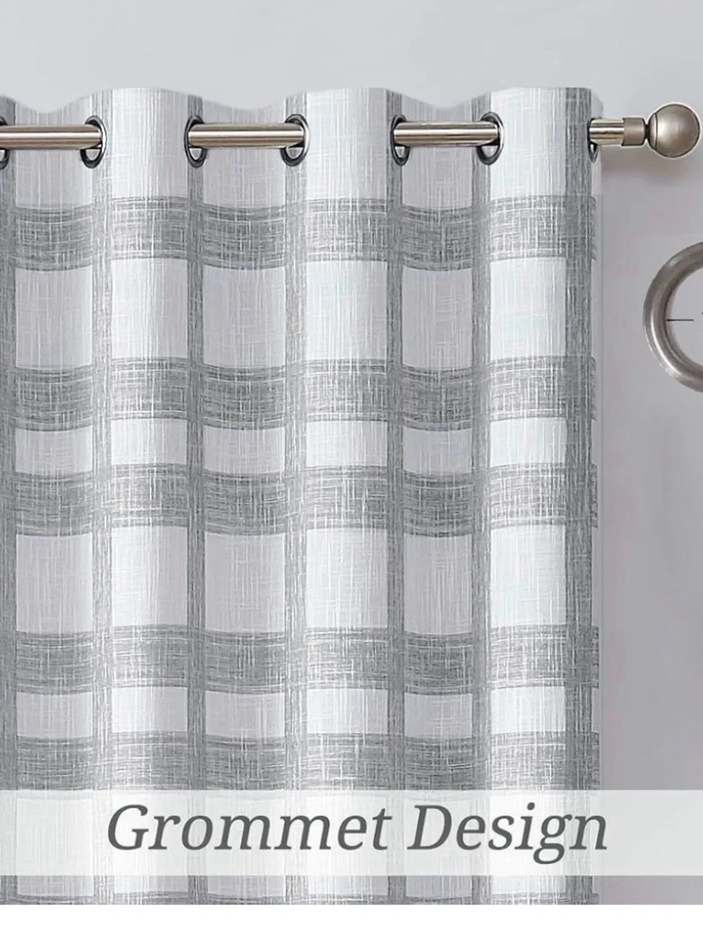 Uptown gray plaid