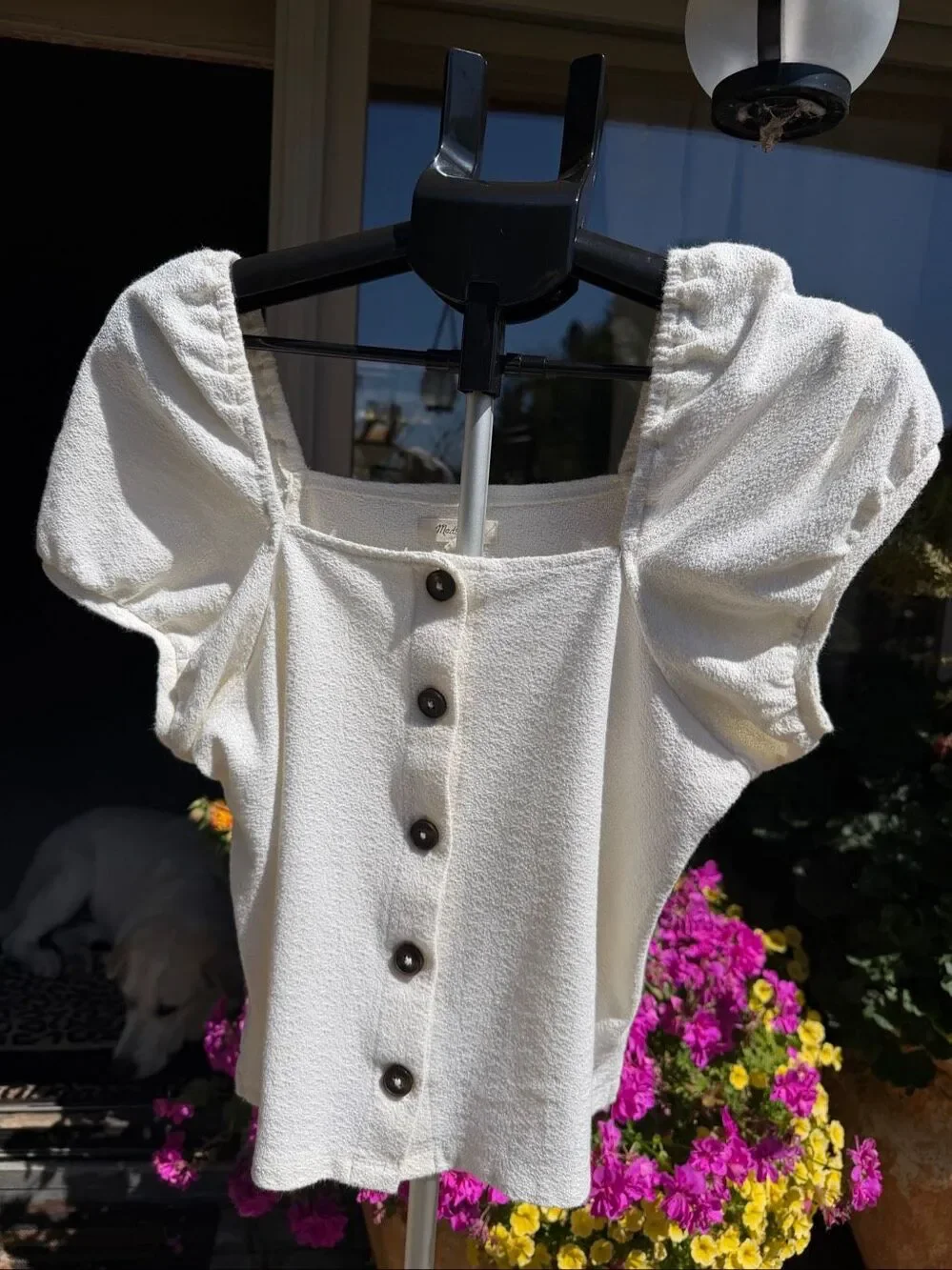 Madewell jacquard square