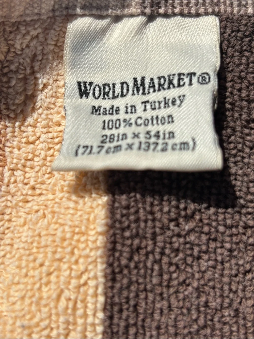 Cost Plus World Market vintage towels