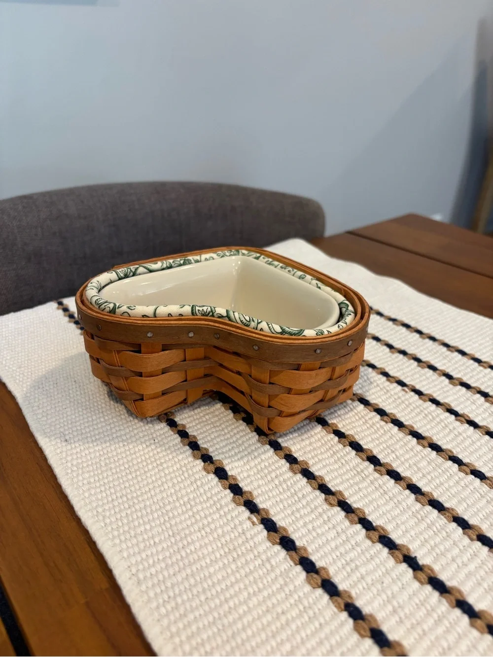 Longaberger wide dimensions 5”