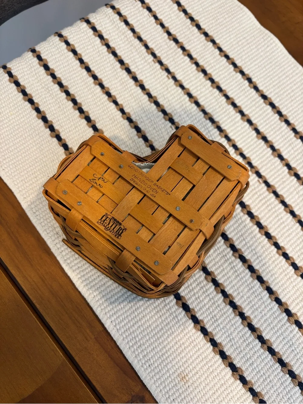 Longaberger dimensions 5”