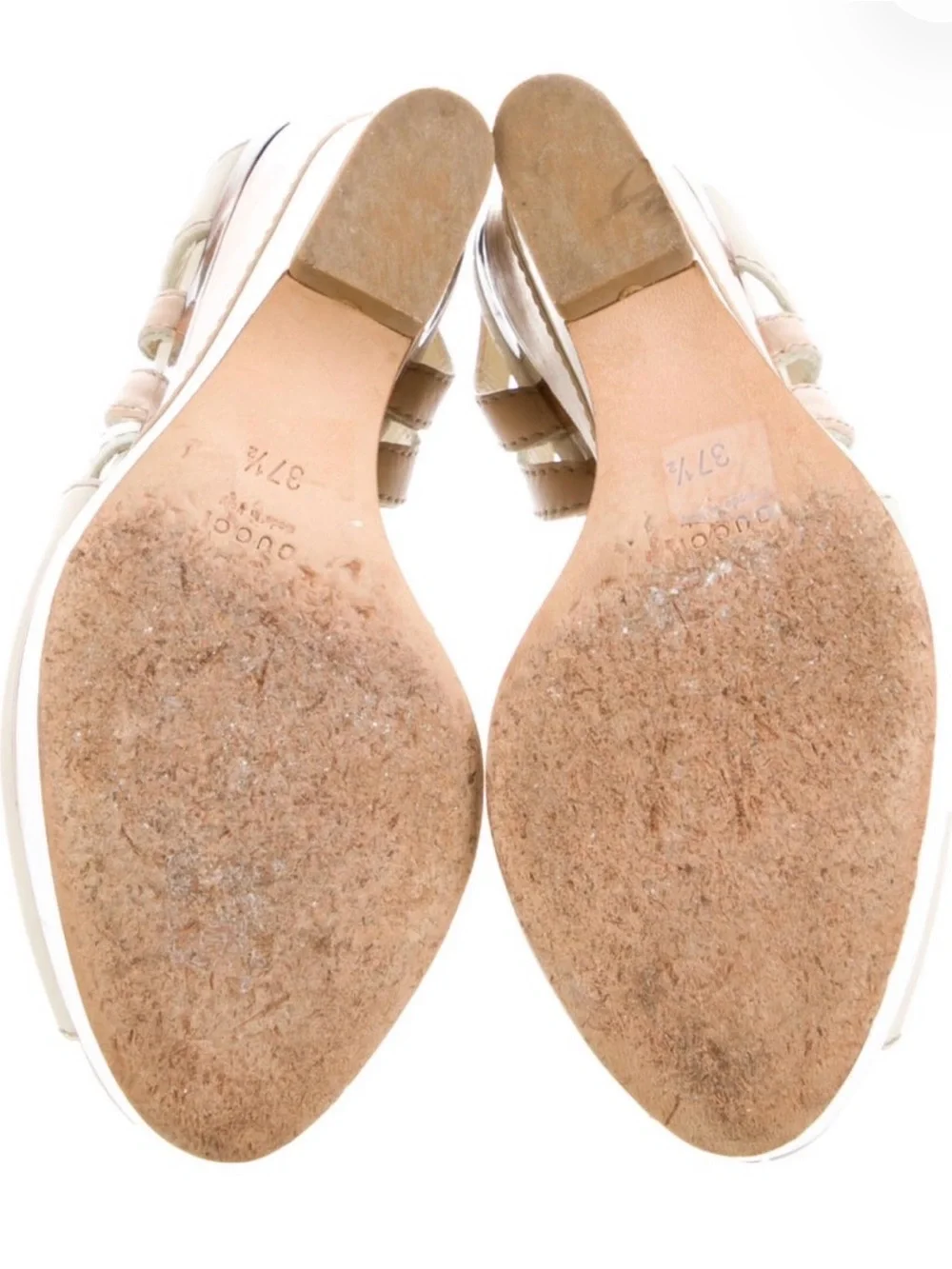 Gucci platform slingbacks