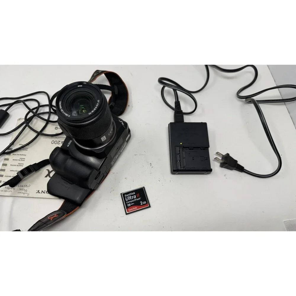 Sony alpha dslr