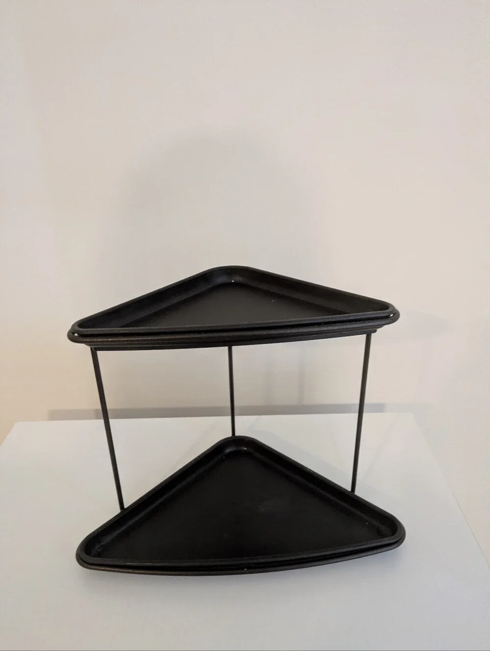 2 Tier Corner Vanity/Makeup Shelf