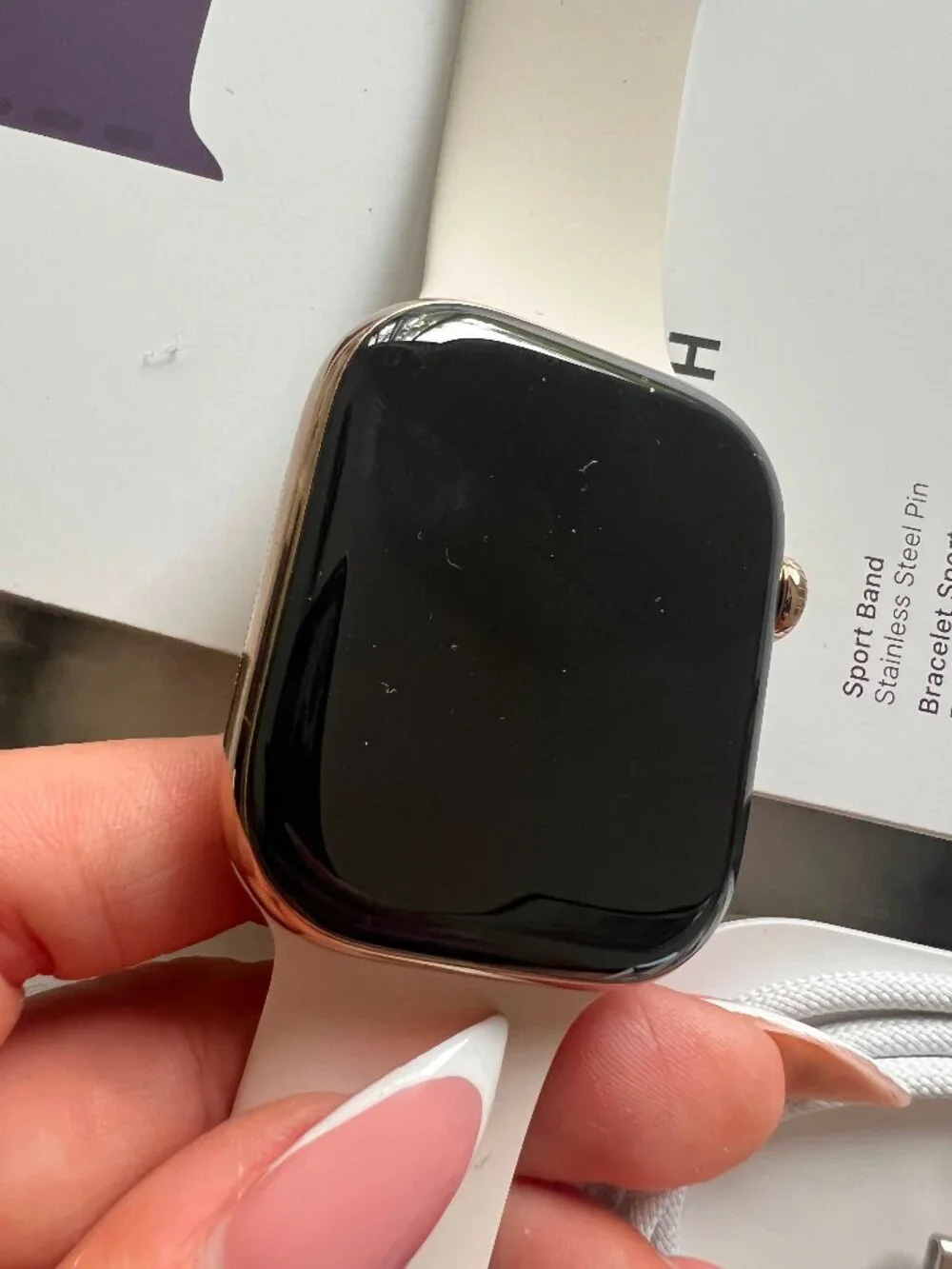 Apple but plum