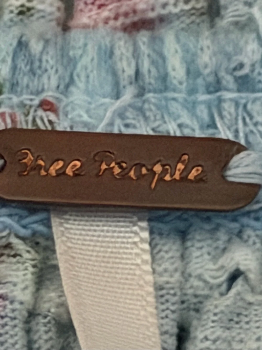 Free People light blue