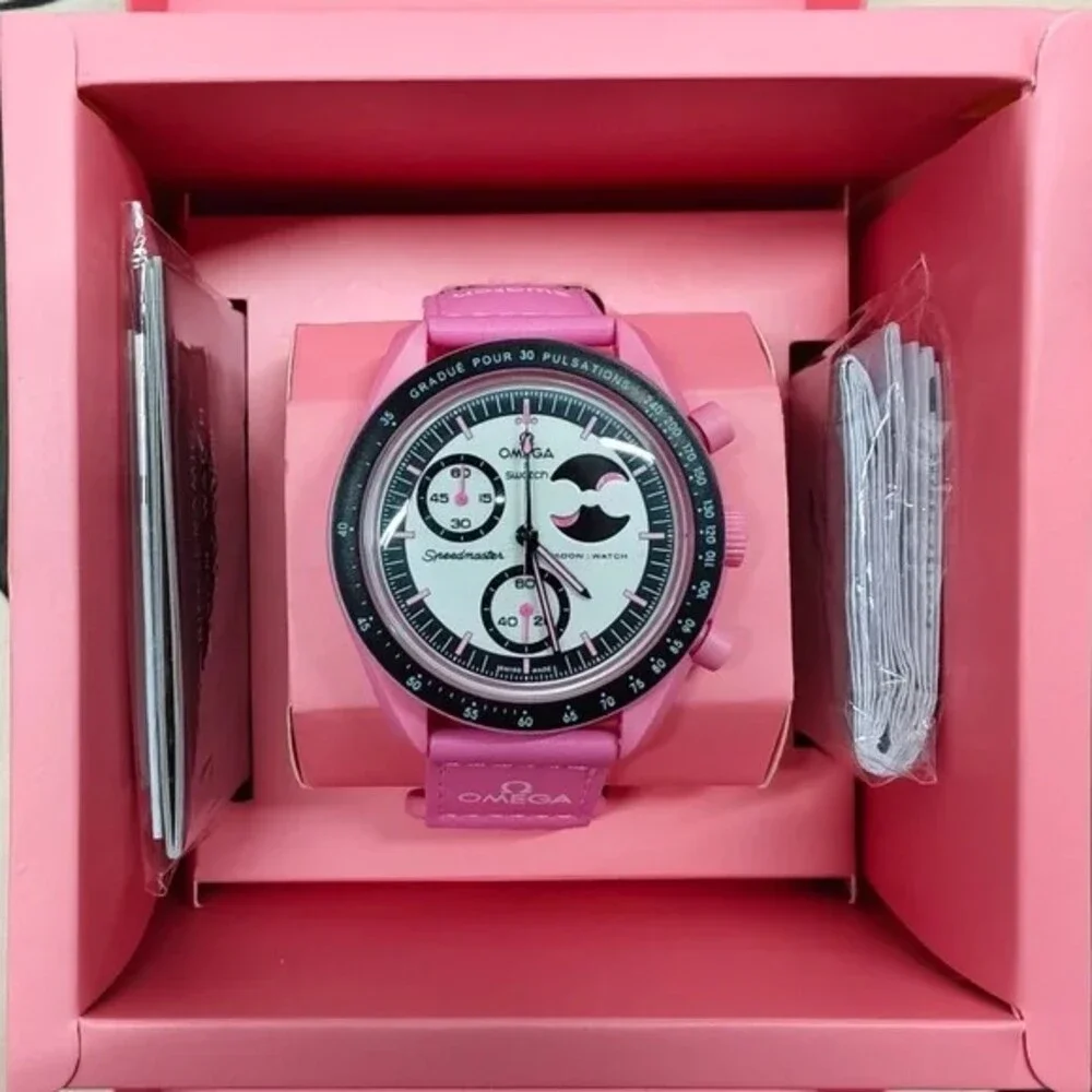 Swatch omega bioceramic