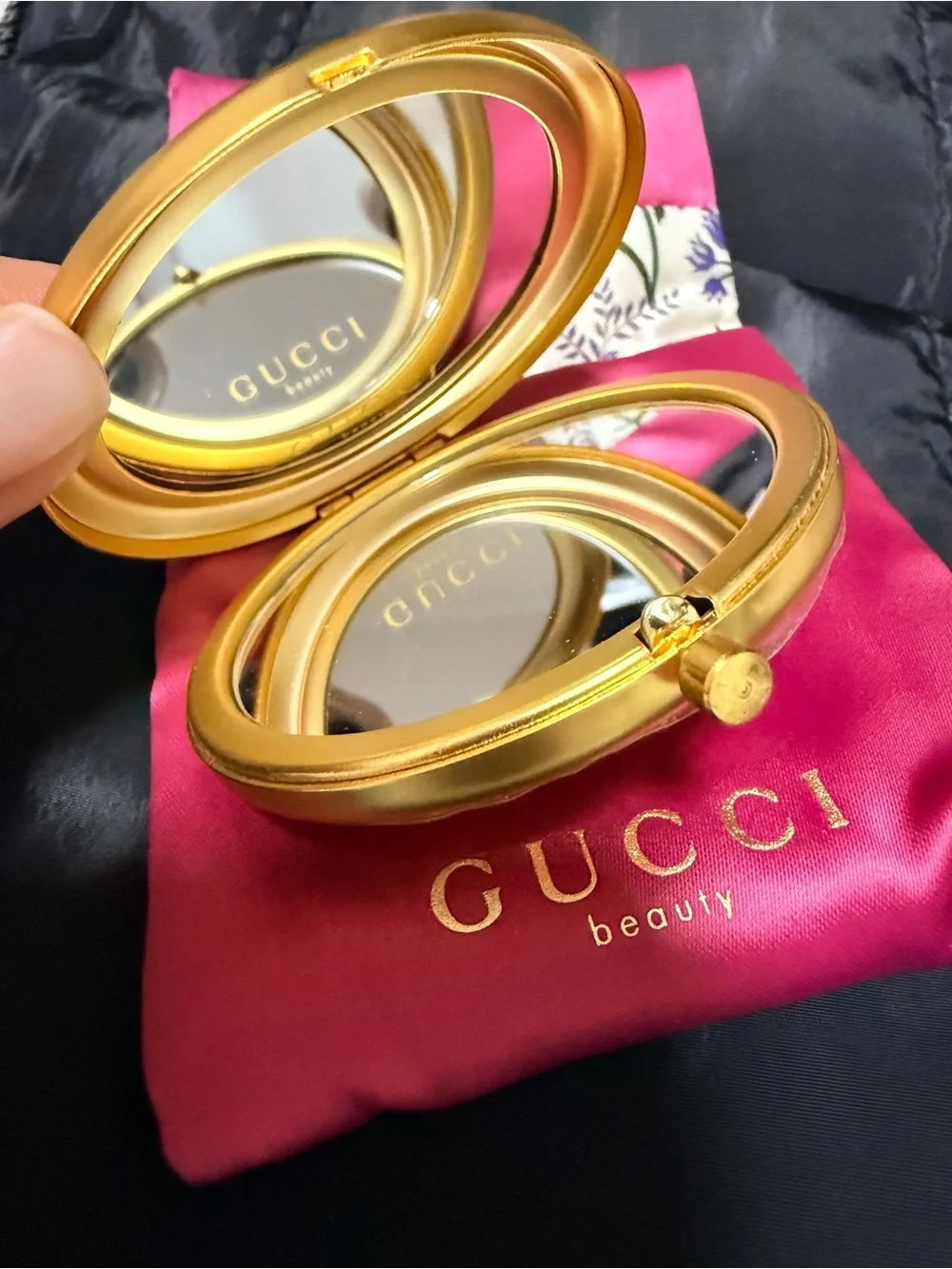 Gucci compact mirror