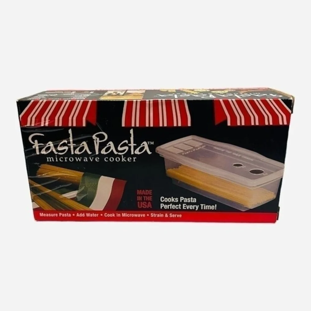 Vintage Fasta Pasta Microwave Pasta Cooker 12
