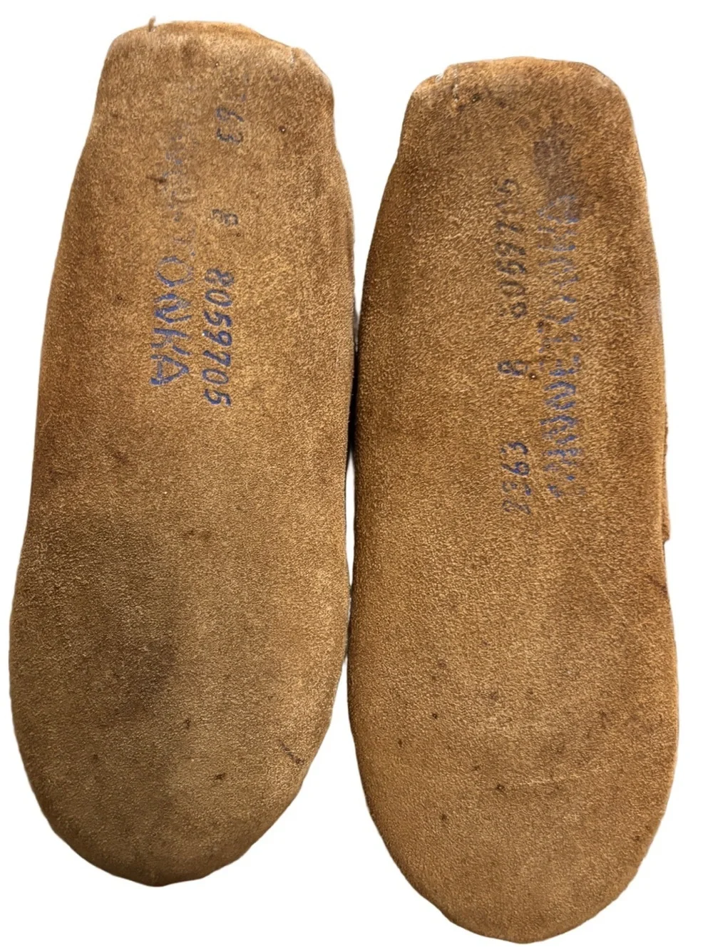 Minnetonka suede leather