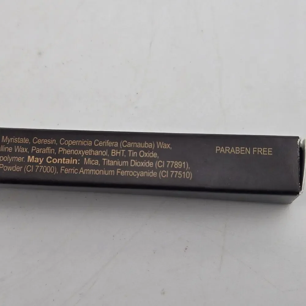 IMAN Perfect Eye Pencil Eyeliner Lot Of 3 Black Shimmer w/ Sharpener Cap .05 Oz