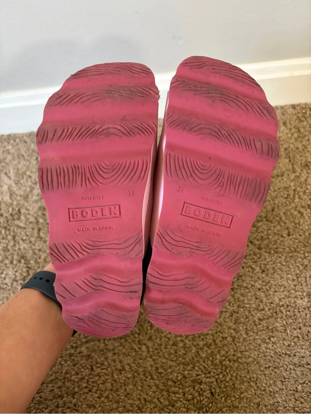 Mini‎ Boden Colorblock Sandal Pink 31 (US13)