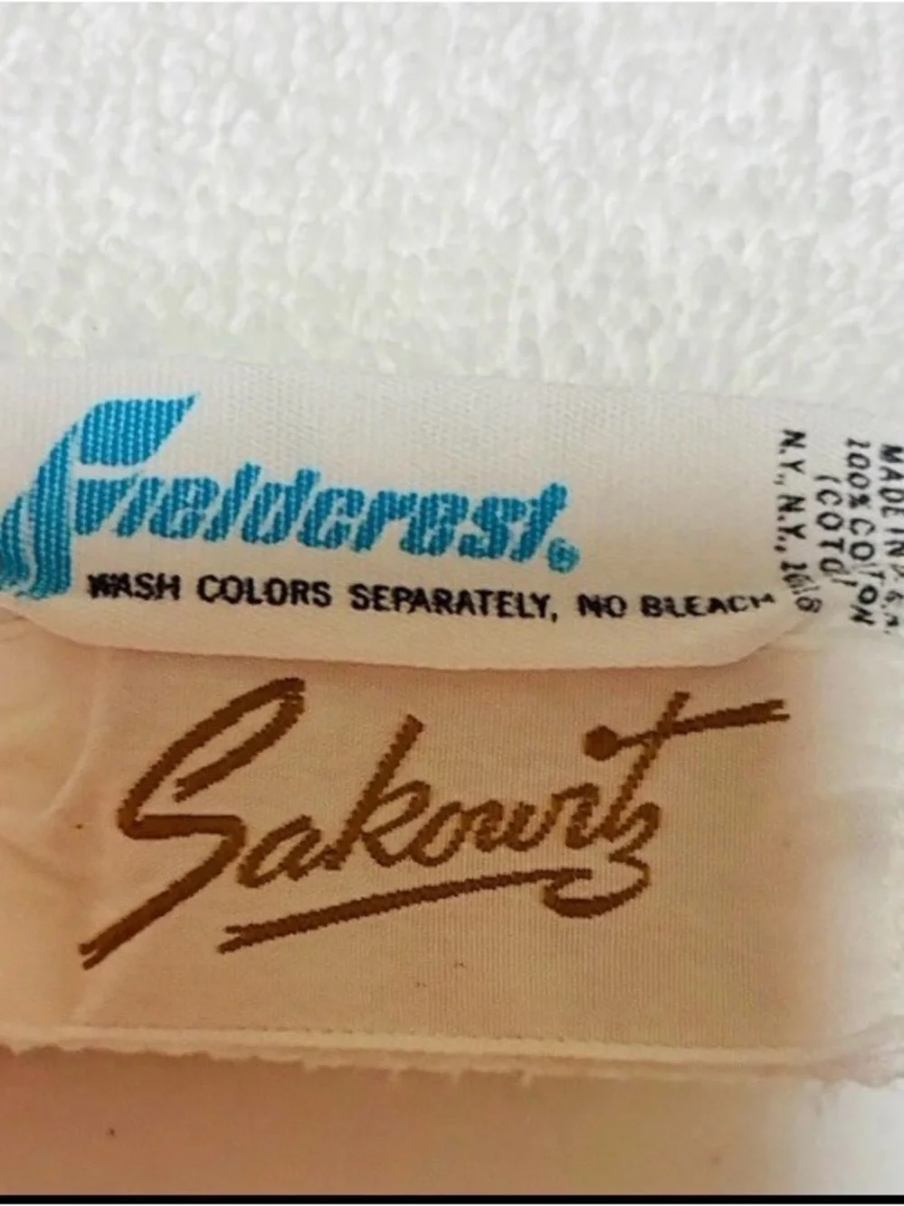 Fieldcrest vintage martex