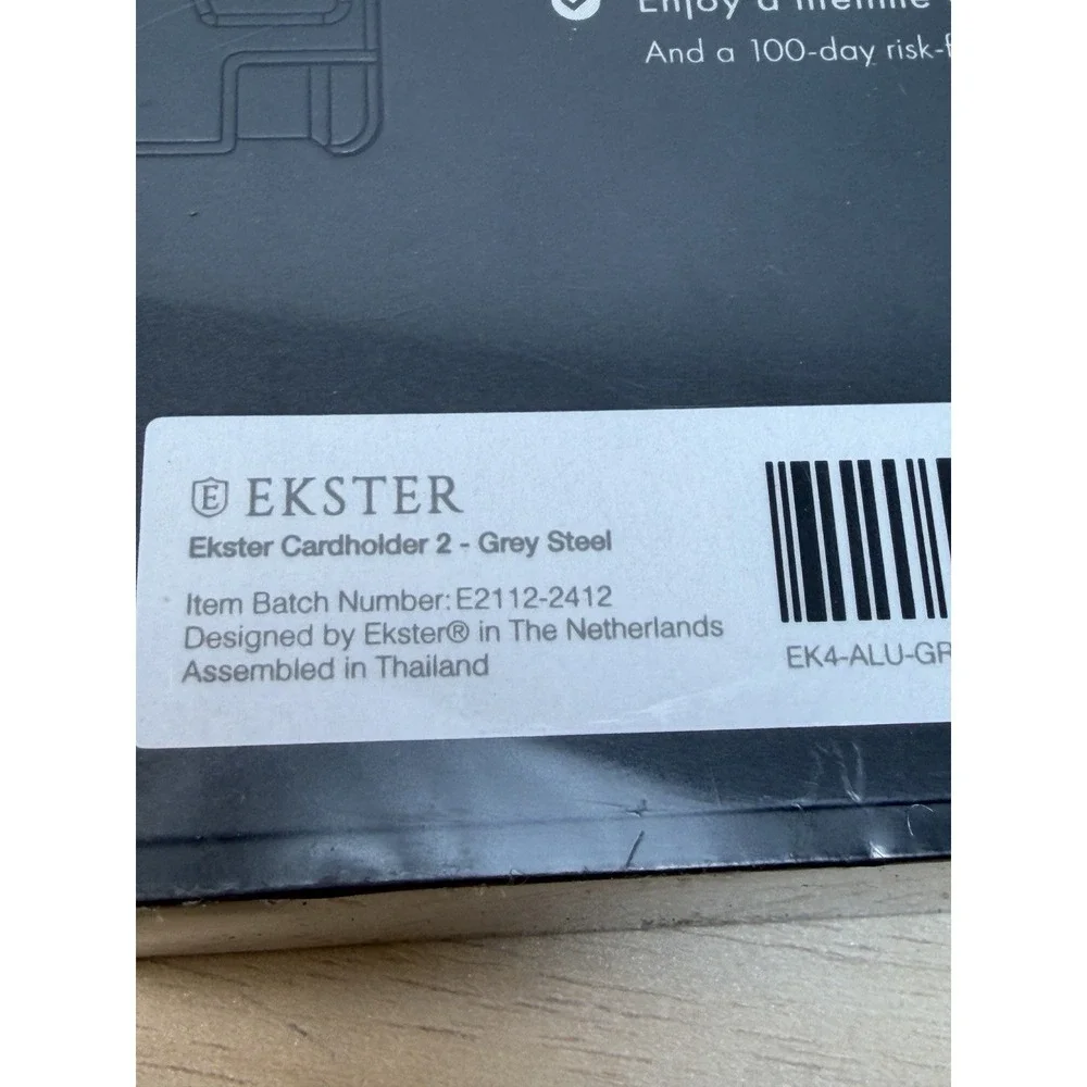 Ekster shipped ek4 blocking