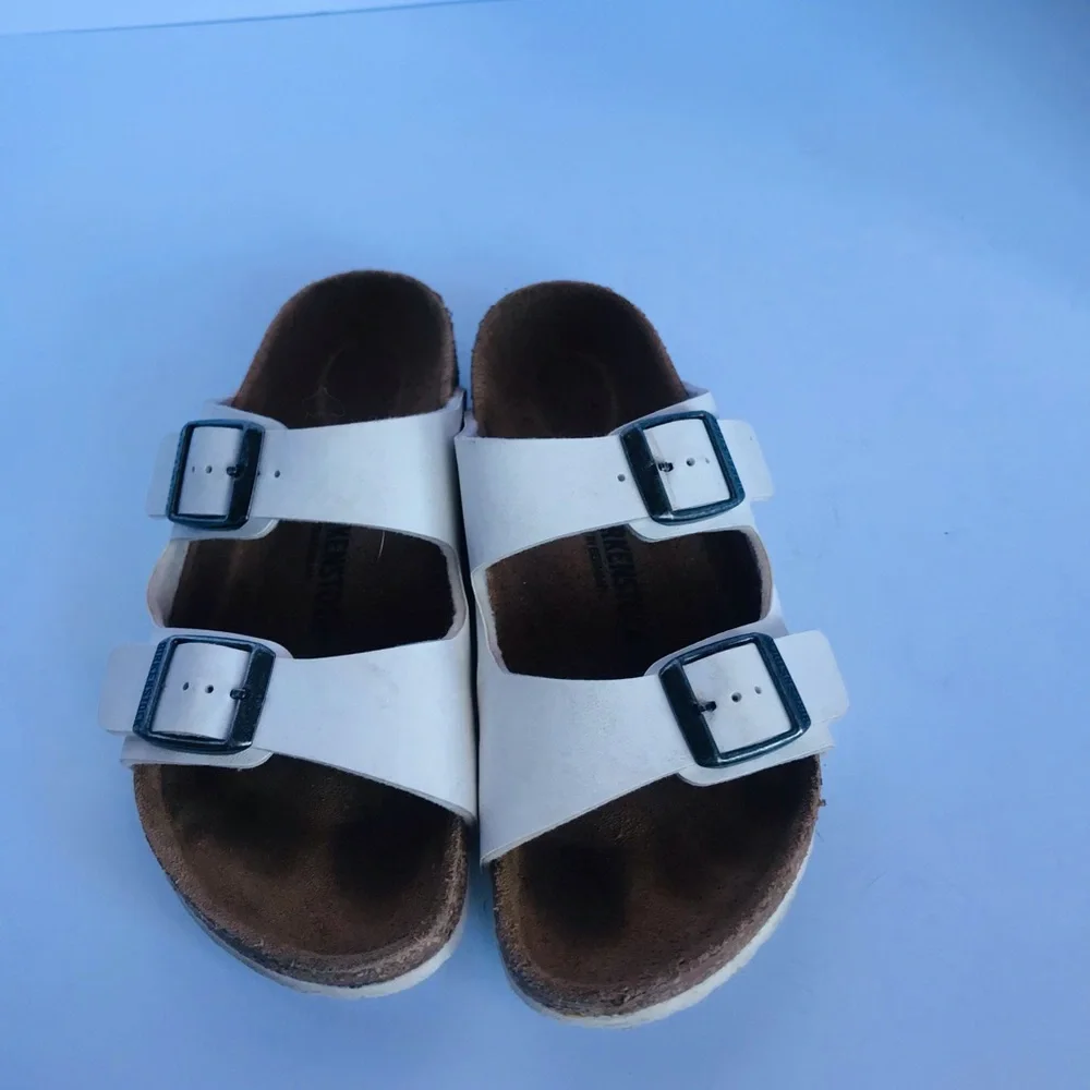 Birkenstock White Kids‎ Sandals