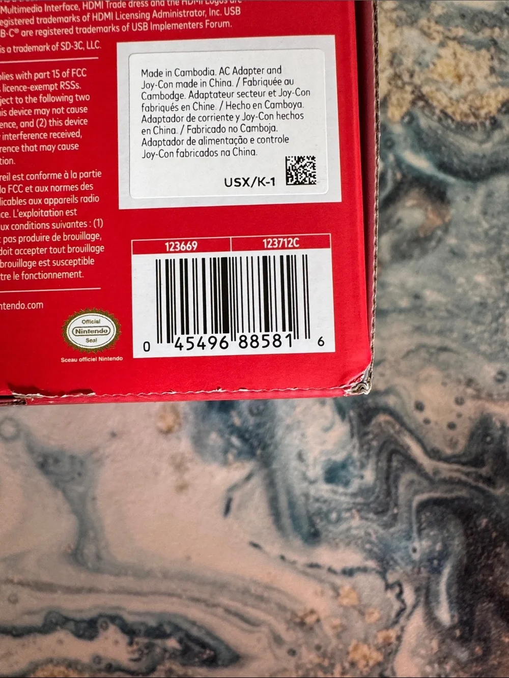 Nintendo new packaging
