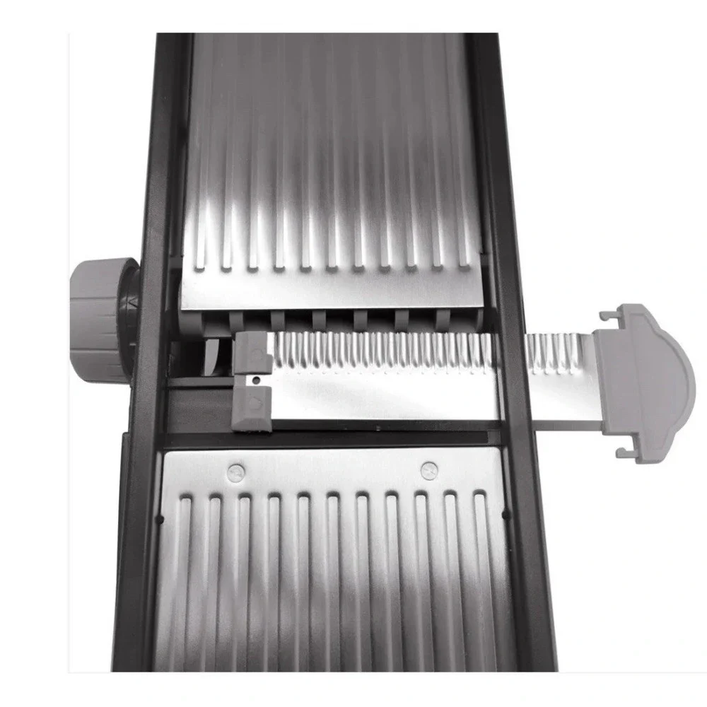 Winco MDL4P 14 3/4 in x 5 1/2 in Mandoline MISSING SLIDE‎ SLICER BLACK EUC