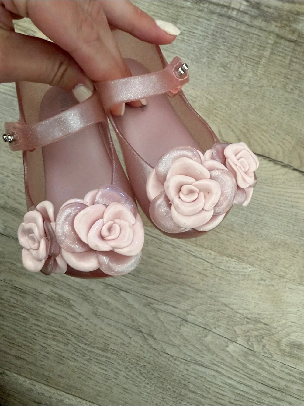 Mini Melissa shimmery pink