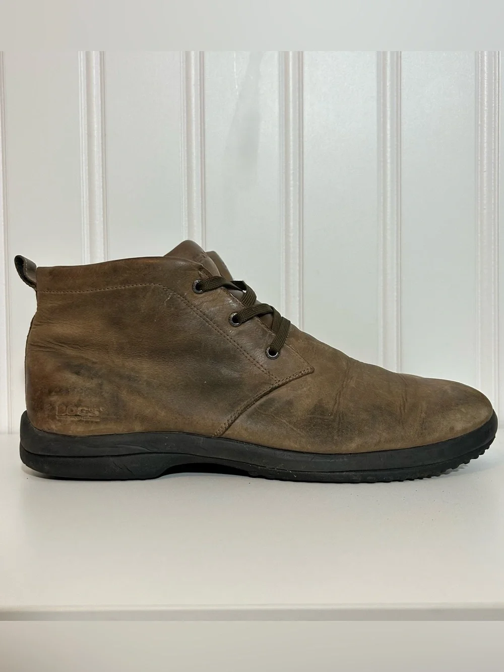 Bogs Cruz chukka Men's Brown Leather lace Boots