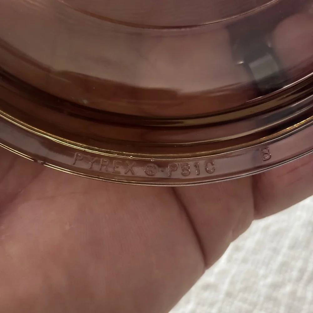 Pyrex visions amber