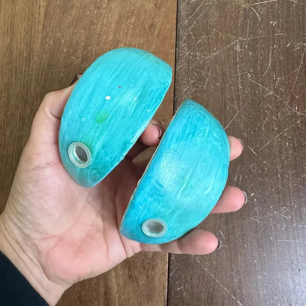 Vintage‎ Resin Watermelon Salt and Pepper Shakers