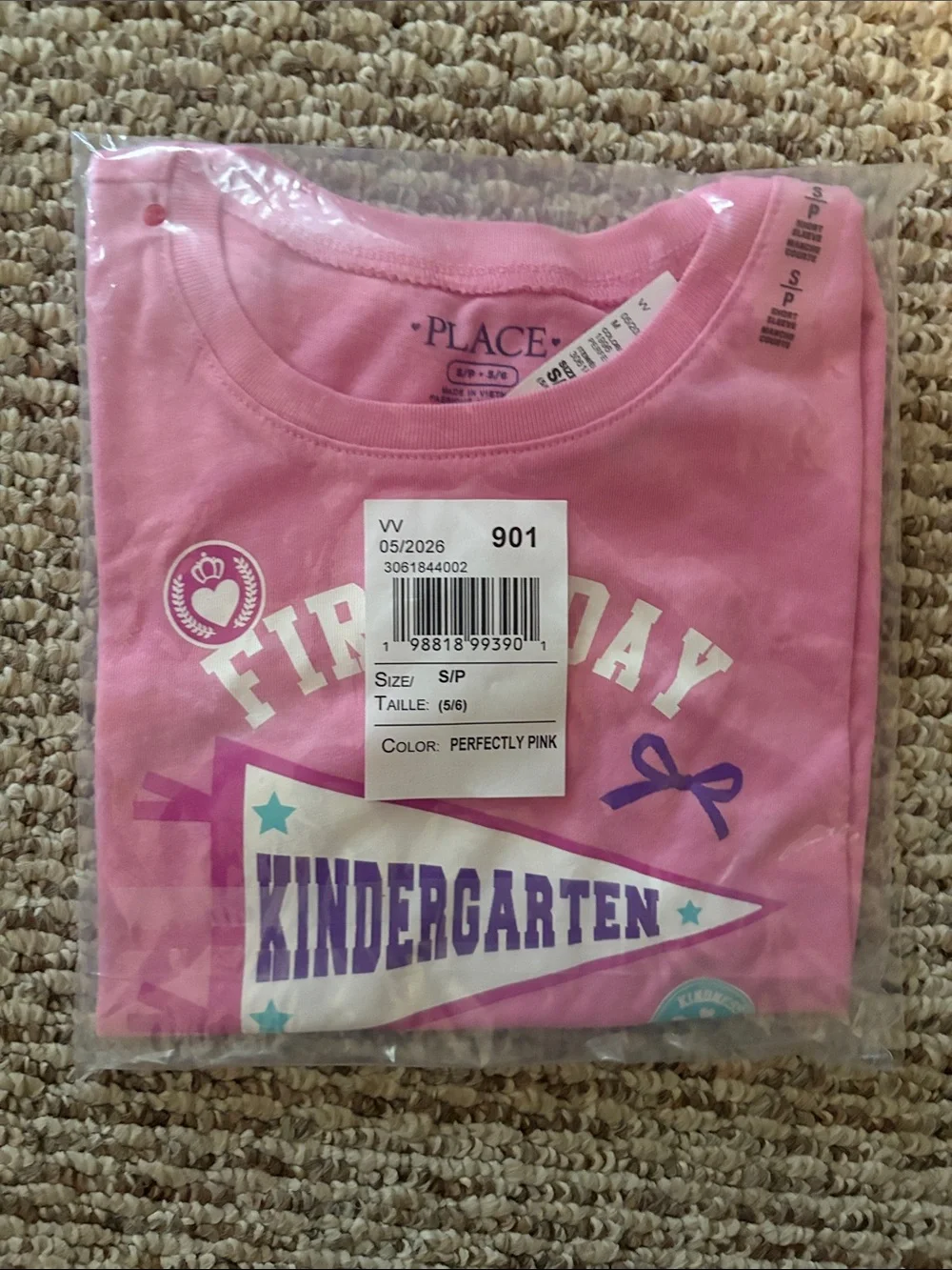 The Childrens Place bright pink